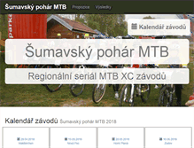 Tablet Screenshot of jcp-mtb.cz